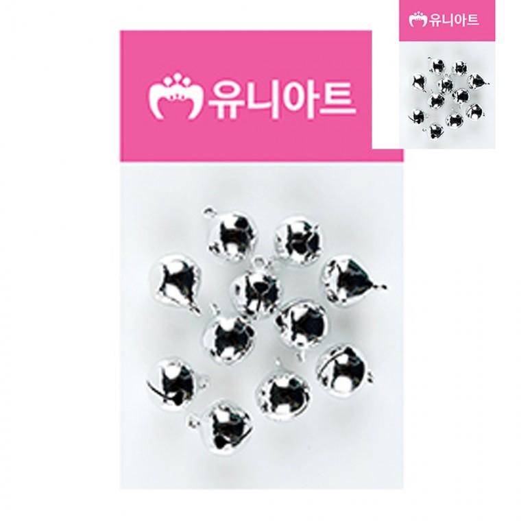 미니방울 12mm 은색 은방울 비즈부자재 악세사리부자재