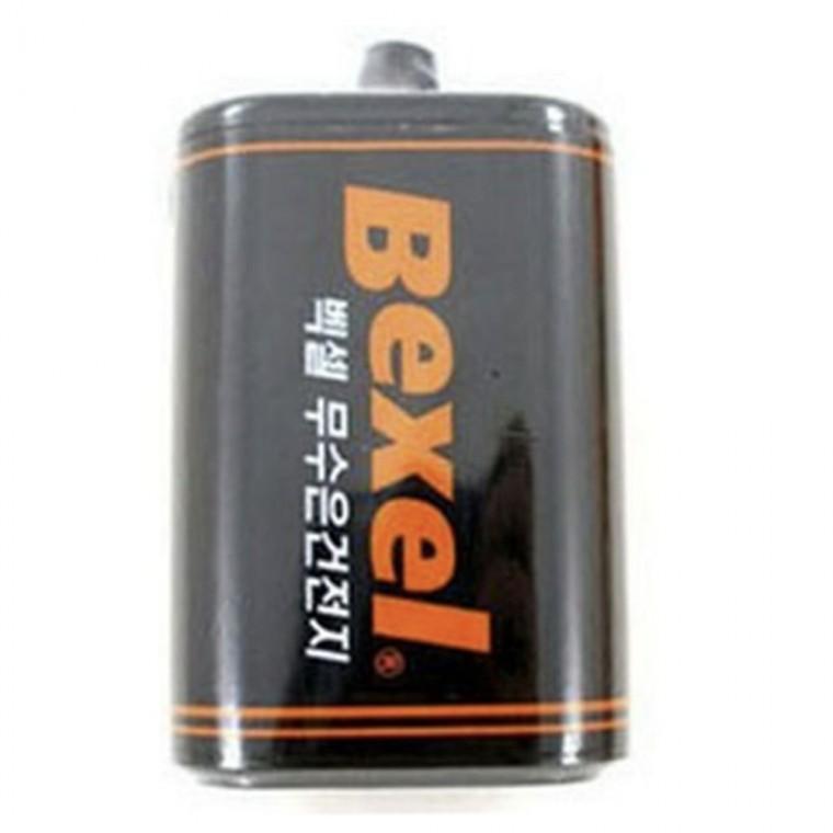 6V 건전지 망간 4p 백셀