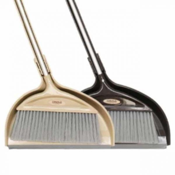 빗자루 쓰레받이 세트 530mm 사무실빗자루 야외빗자루