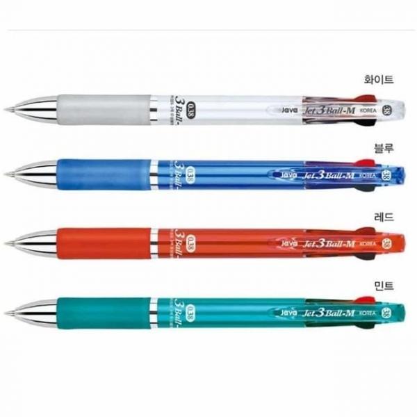 유성 볼펜 3색 0.38mm 12개입 수험생볼펜 다꾸펜