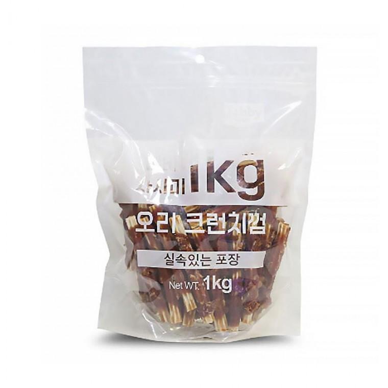 애견치석제거껌 오리크런치껌 반려견껌 강아지껌 강아지오리껌