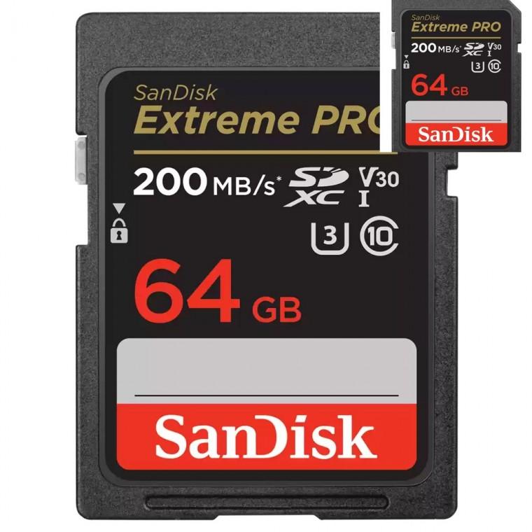 Extreme PRO SD UHS-I 64GB 메모리카드 범용메모리카드 소형메모리카드 휴대용메모리카드