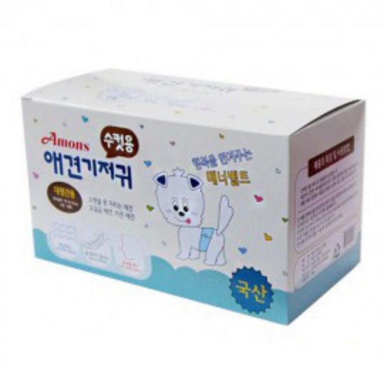 반려동물용품 수컷용기저귀 대형 10매 수컷기저귀리필 강아지배변기저귀 애완용품