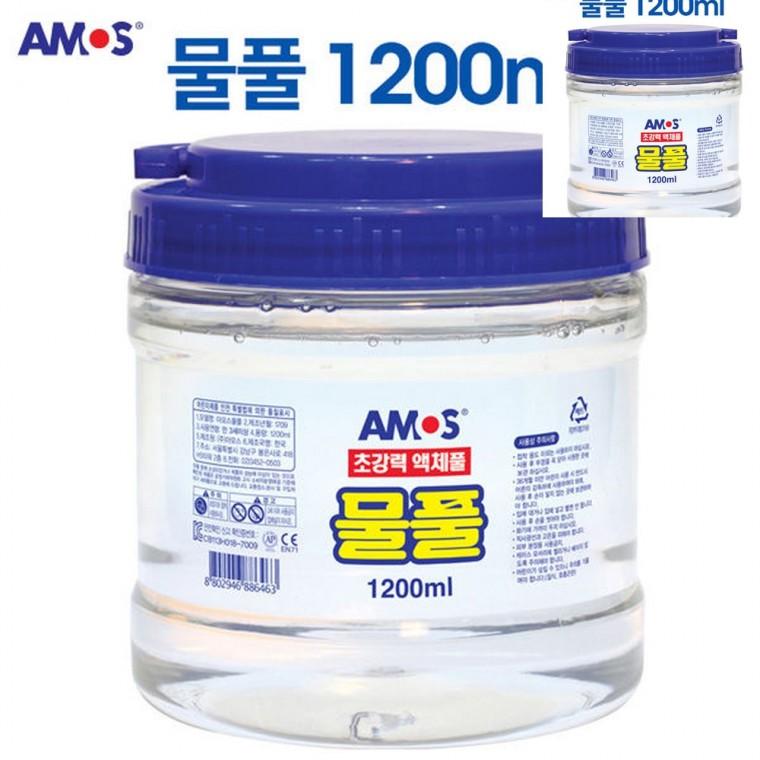 초강력 액체풀 물풀 1200ml 종이본드 우체국풀 종이풀
