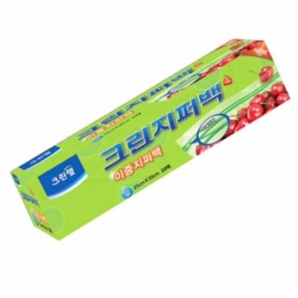 이중 지퍼백 25x30cm 20매 포장지퍼백 지퍼백포장