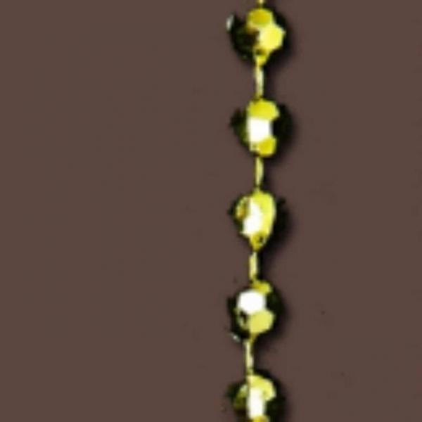 체인 구슬 8mm (금색) 비드줄 체인비즈