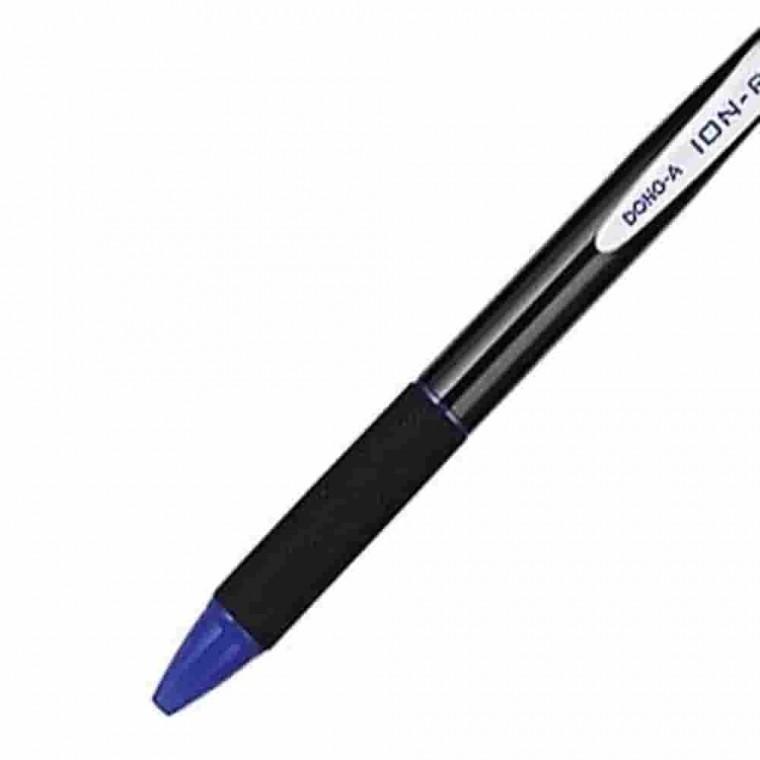 이온알티 볼펜 1.0mm 청색 노크볼펜 학생용볼펜 학생볼펜 사무용볼펜
