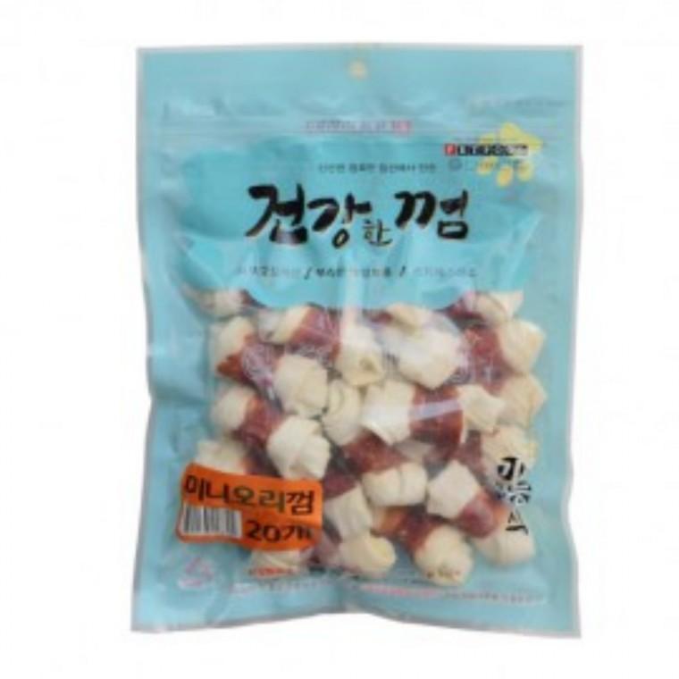 강아지치석제거껌 미니오리껌 강아지개껌 애완견용품 강아지양치껌
