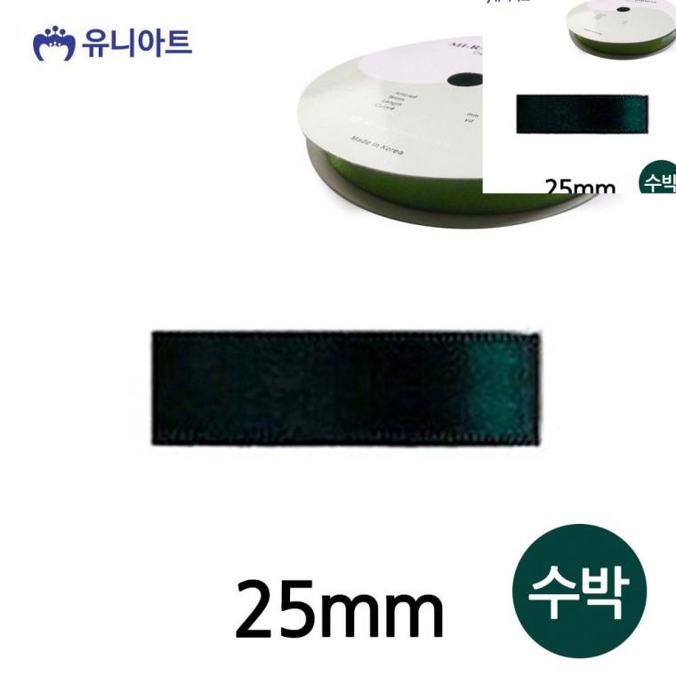 공단 롤 25mm 수박 공예부자재 포장타이 화분리본