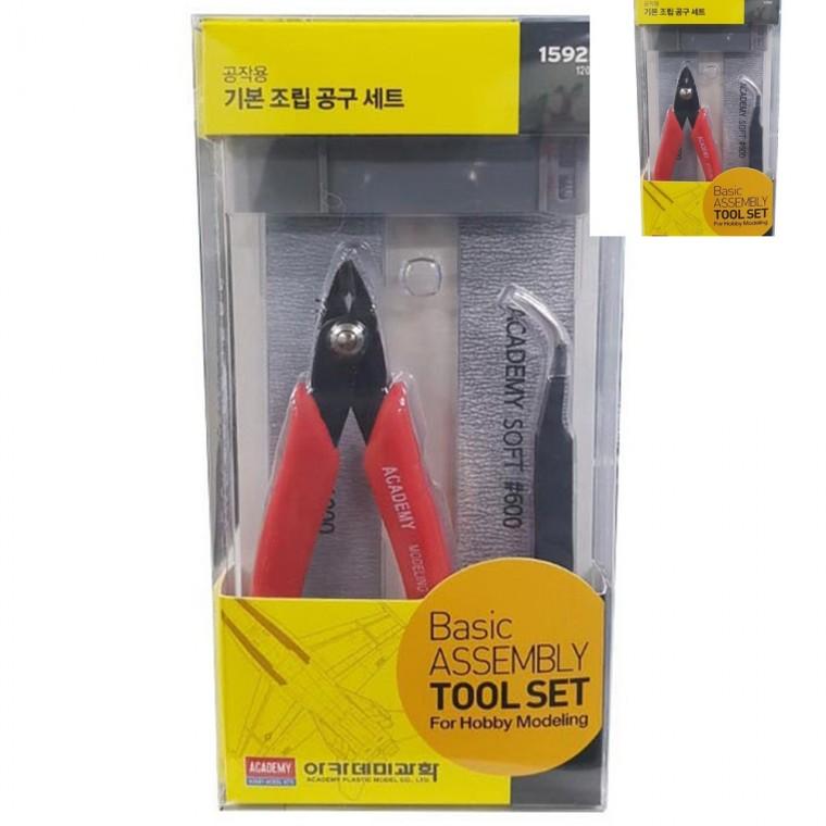 공작용 기본 조립 공구세트 니퍼 미니헤라 곡핀셋