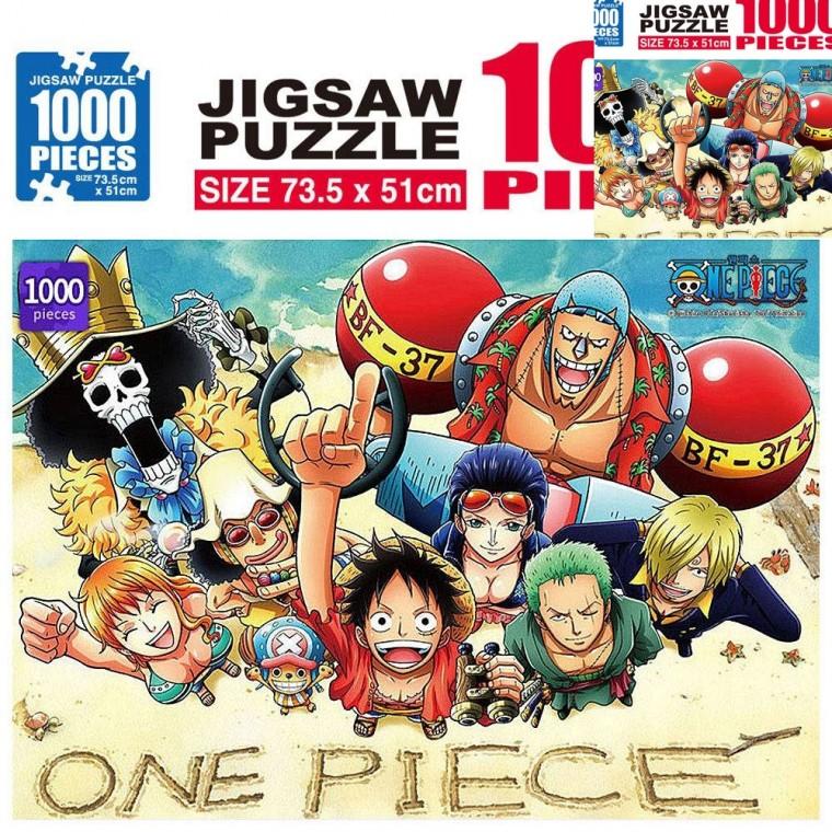 원피스 직소퍼즐 1000pcs 스마일 직쏘퍼즐 직소퍼즐액자 테이블게임