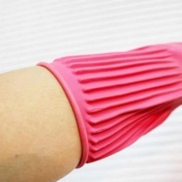 향균처리 위생장갑 고무장갑 골드 L 핑크 100켤레 세차장갑 김치장갑