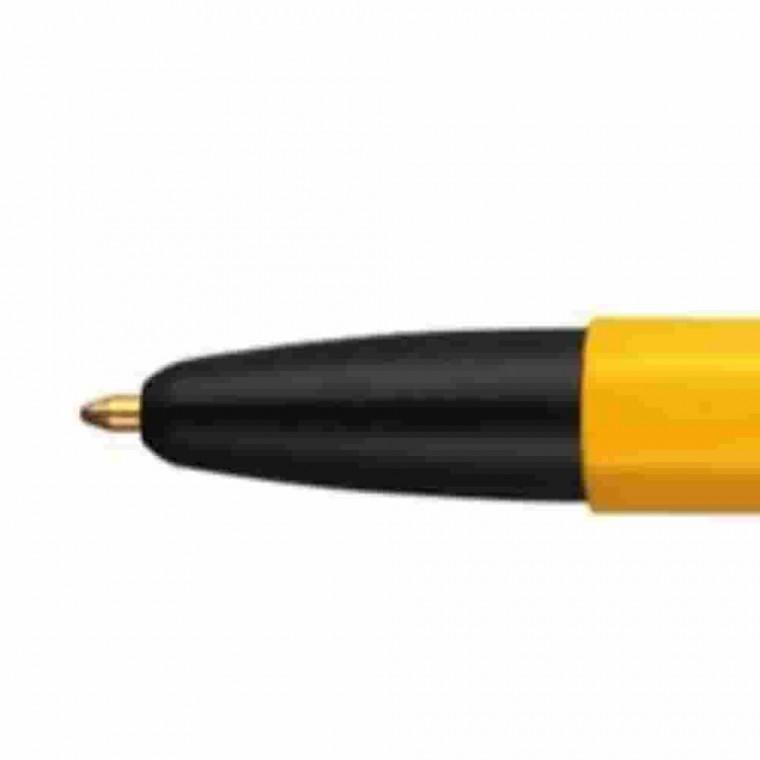 볼펜 1.0mm 적 12개입 채점펜 공부볼펜 사무실볼펜 빨간볼펜