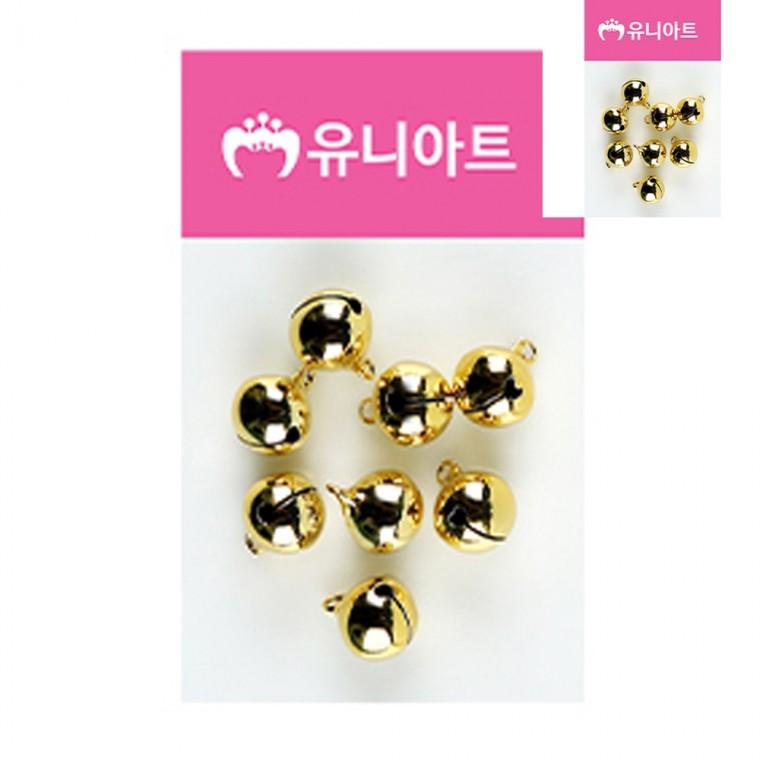 미니방울 14mm 금색 비즈공예 방울종 방울부자재골드