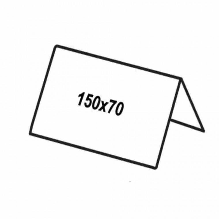 쇼케이스 양면150x70 3EA 아크릴스탠드 양면안내판 가격표시판 테이블안내판 홍보물거치대