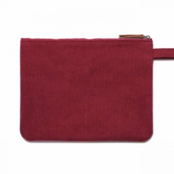 손잡이 클러치 M (와인) 여성클러치 중학생가방