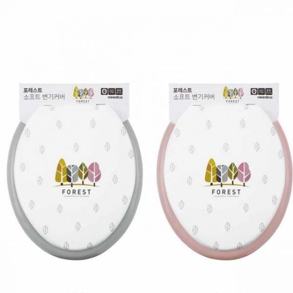 엠보싱 변기카바(중) O형 화장실변기커버 양변기부속품