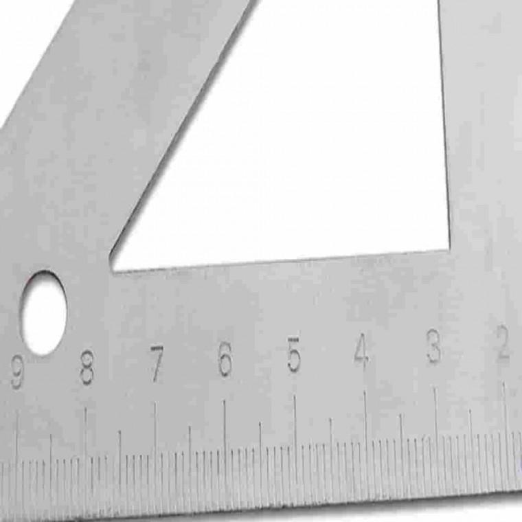 삼각자100mm 목공공구 소형삼각자 목공측정기구 목공자