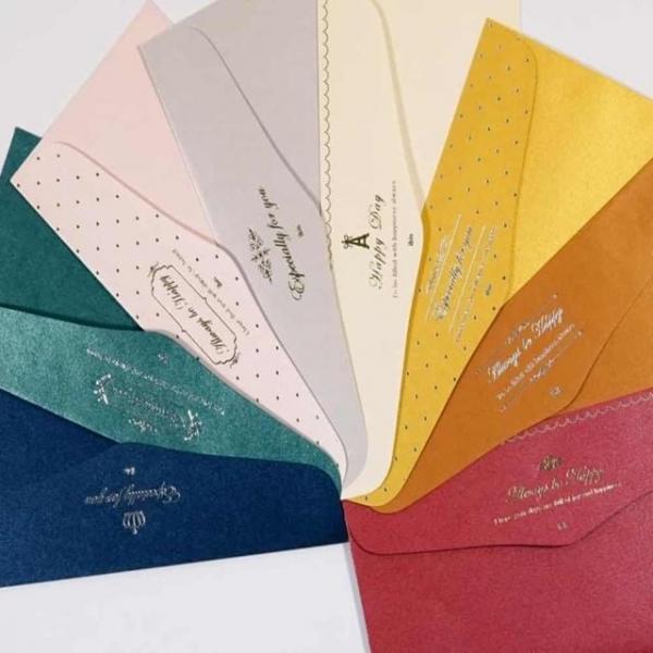 컬러 돈봉투 80개입 문구봉투 축의금봉투