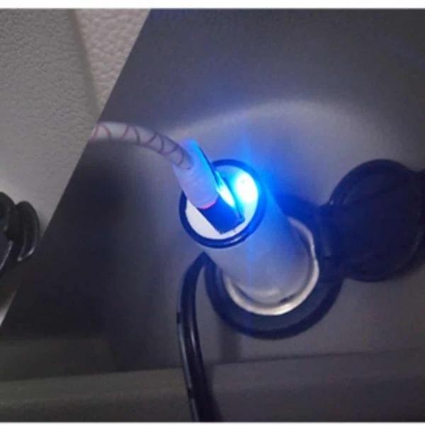 차량용 USB 2구 소켓 자동차충전기 자동차핸드폰충전
