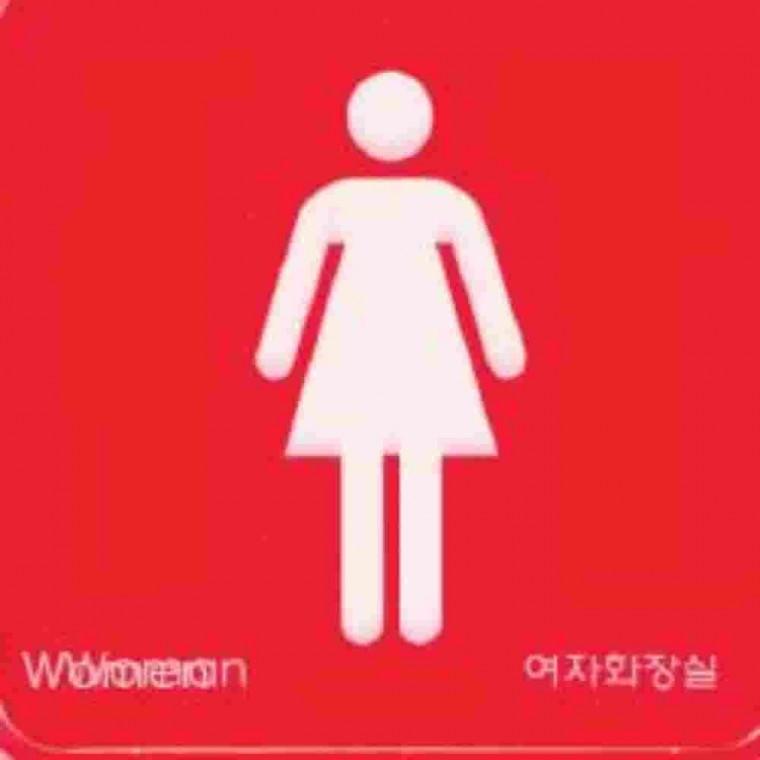 점자여자화장실사인 화장실안내표지판 화장실그림 화장실푯말 화장실간판