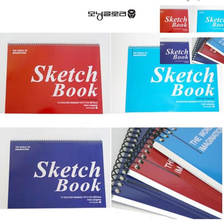 전문가용 스케치북 8절 랜덤1개 화이트스케치북 드로잉종이 수채화스케치북