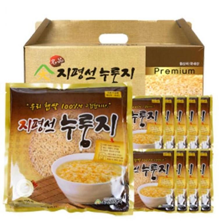 10봉 150g 지평선 누룽지 중 국산 쌀 식사대용 구수한 옛날 숭늉 간식