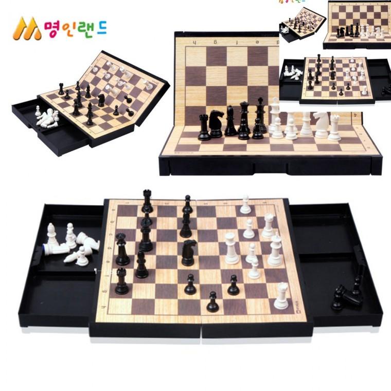 중형 자석식 체스 자석체스 가족게임 커플보드게임