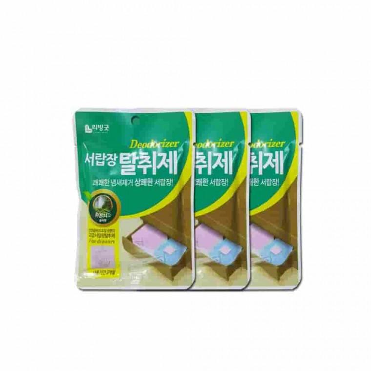 서랍장 향기 탈취제 3개 장롱탈취제 서랍장탈취제 신발장냄새제거 옷장방향제 장롱냄새