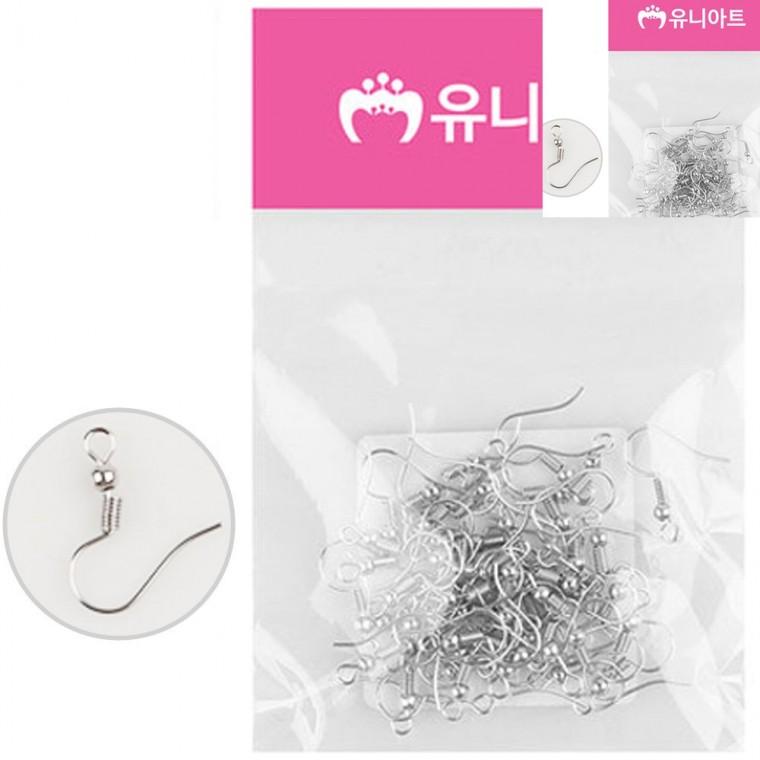 귀걸이 은색 만들기고리 귀걸이고리 장식고리