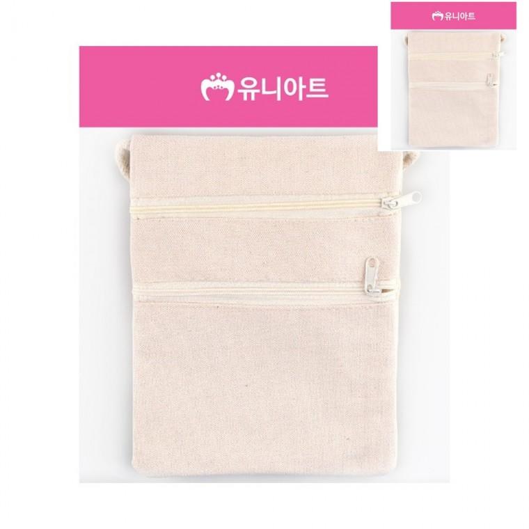 천 크로스 가방 천가방 에코천가방꾸미기 무지에코백