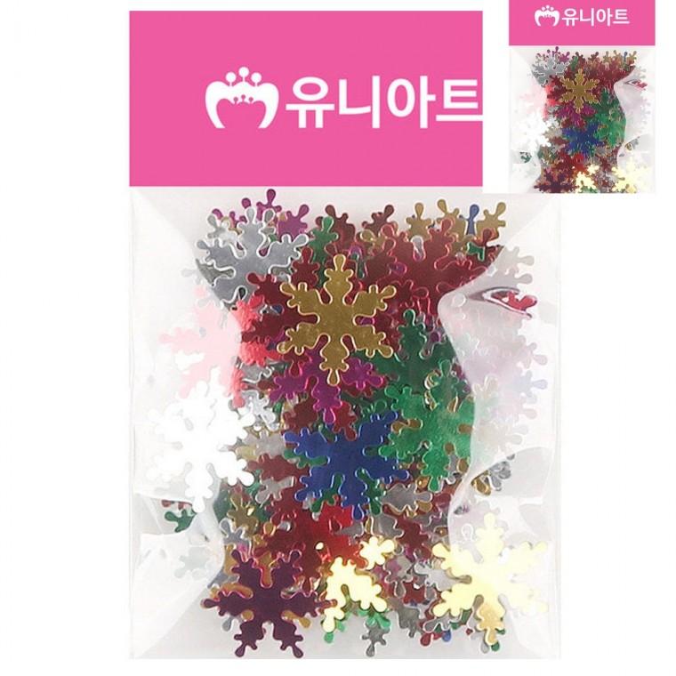 스팡클 눈꽃 대 공예재료 공예용품 아동미술만들기