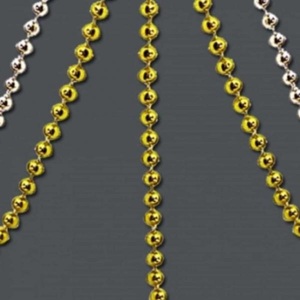 원형 체인 구슬 10mm (은색) 비드체인 공예체인