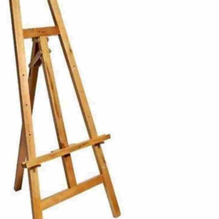 나무이젤 대 130Cm 이젤화판 드로잉이젤 대형이젤 미술용이젤