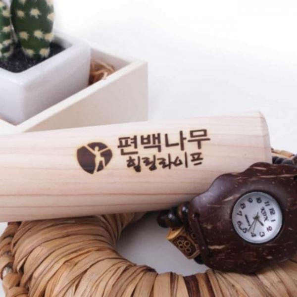 국내산 편백 경락봉 3호 등마사지 어깨안마기