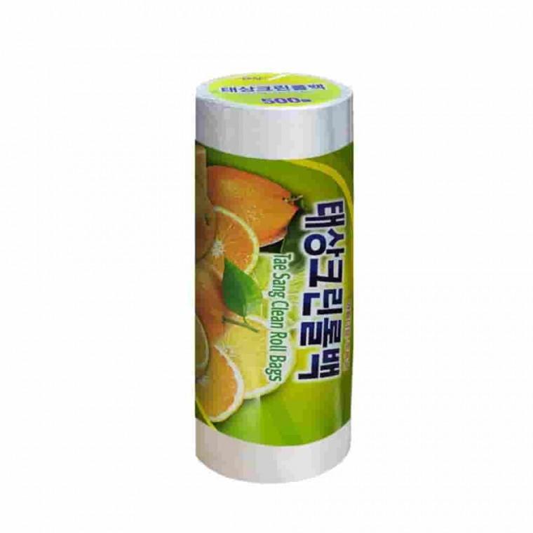 크린롤백 17x25cm 500매 야채보관봉투 업소용비닐 미니비닐봉지 무지비닐봉투 식품용비닐