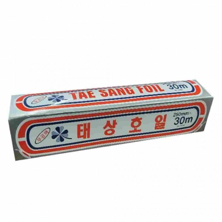 쿠킹호일 폭25cm 길이30M 김밥호일 베이킹호일 에어프라이어호일 포장호일 업소용호일