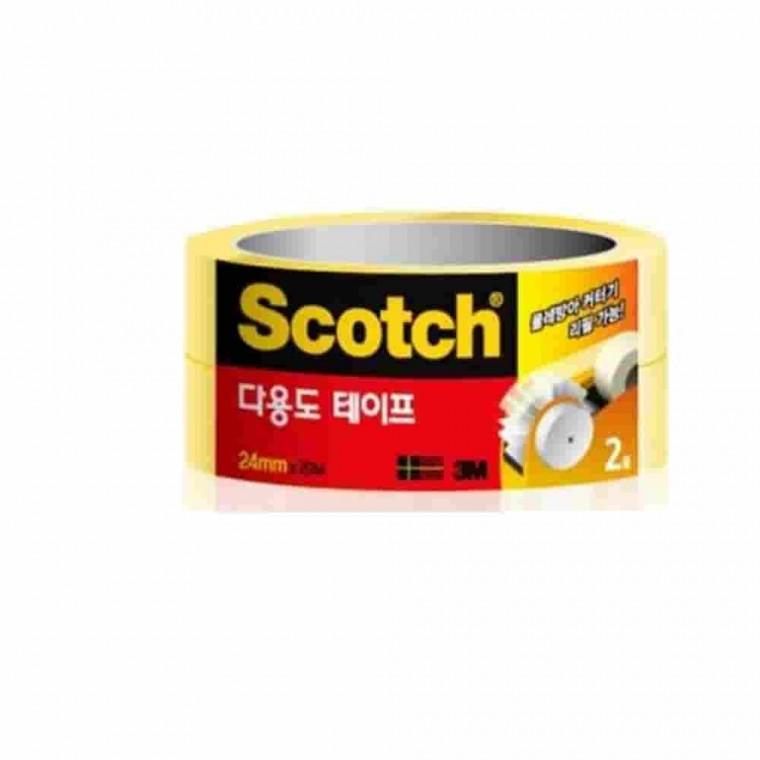 테이프 24mmx20m 2롤 투명테이프 다용도테이프 유리테이프 사무용테이프