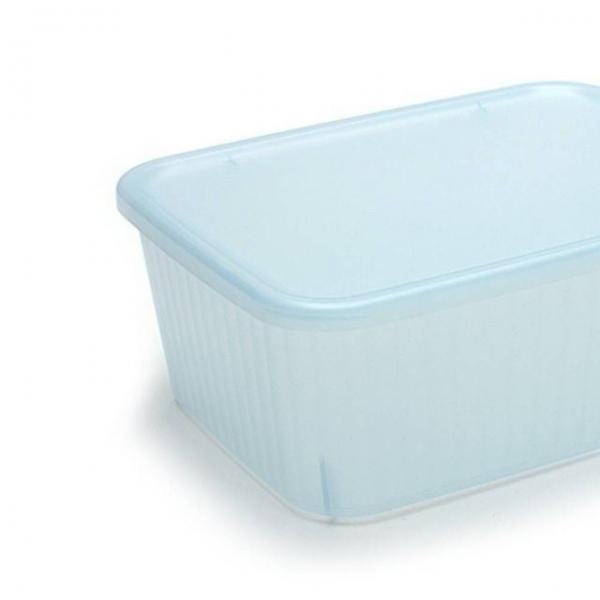 수납상자 그레이블루 18x24x12cm 정리상자 다용도함