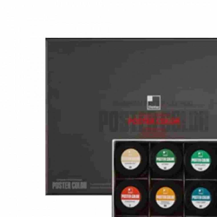 포스터컬러 세트 24색 B세트 40ml 미술재료 포스터칼라 수성물감 아동미술재료