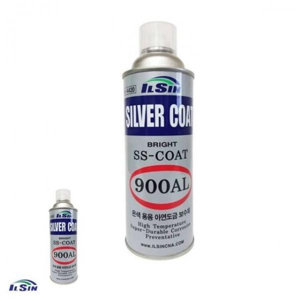 은색 용융 아연도금 보수제 SS- COAT 900AL 방청 실버코트