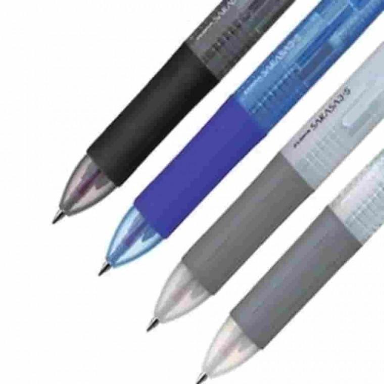 중성펜 샤프 4개 0.5mm 청 샤프볼펜 필기감좋은펜 다기능펜 특이한볼펜