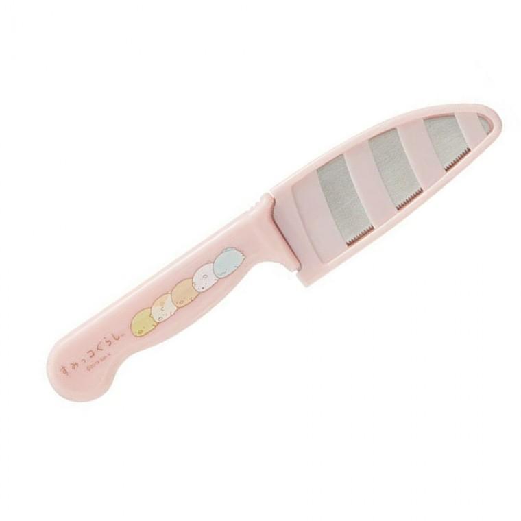 스케이터 주방칼 스밋코구라시 어린이용 스텐 둥근안전칼 (칼집포함)