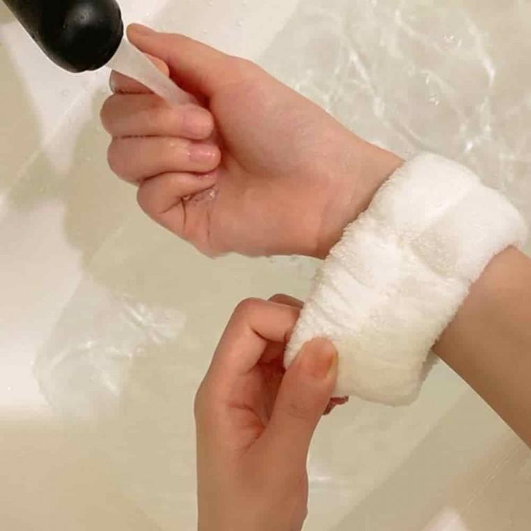클렌징 손목 밴드 세수손목밴드 세안용품 클렌징헤어밴드 세수용품 세수헤어밴드