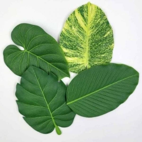 나뭇잎 컵 코스터 컵받침 깔끔한컵받침 빈티지코스터