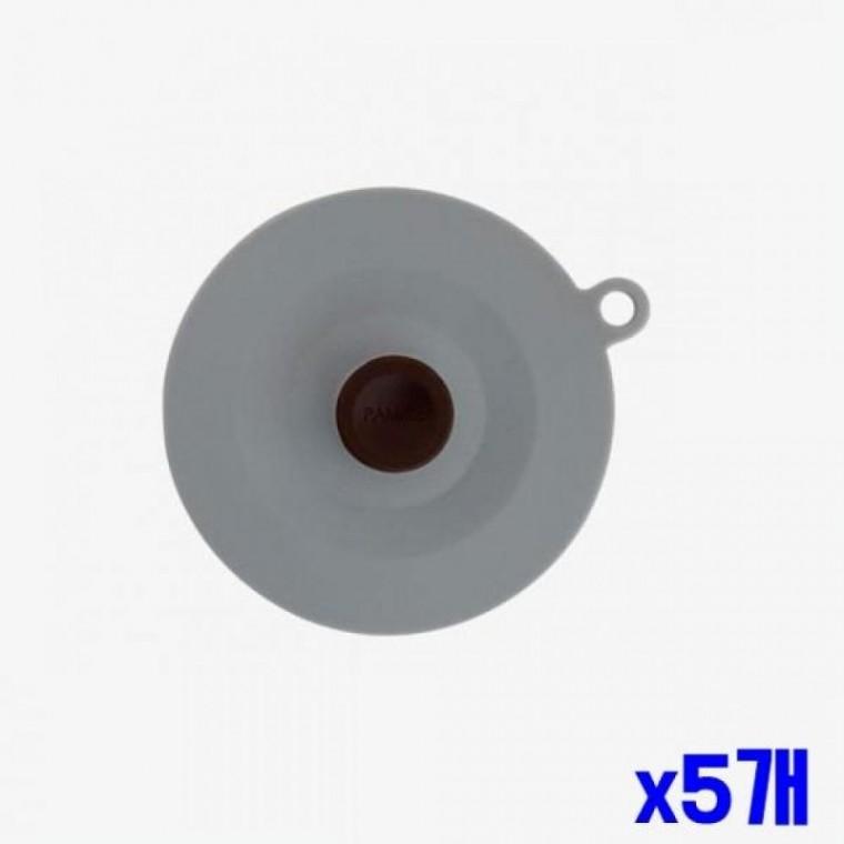 위생적인 실리콘 멀티뚜껑 13CM x5개 음식보관뚜껑