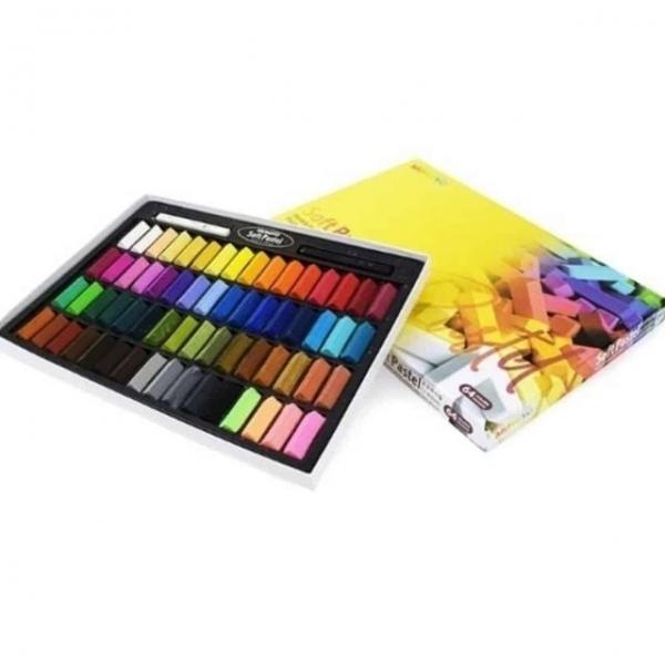 사각 파스텔 64색 전문가용파스텔 크레용파스텔 파스텔