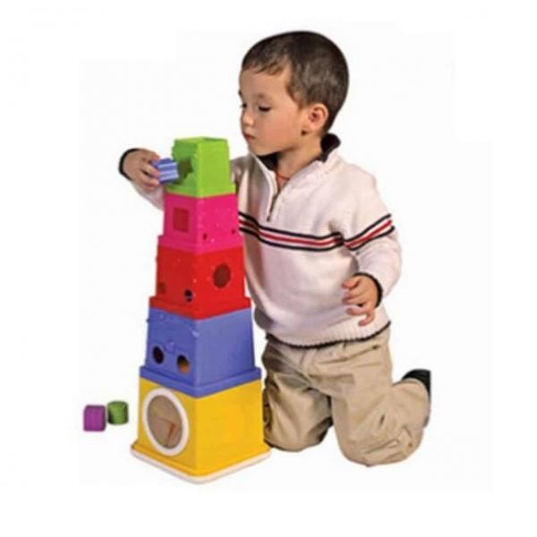 블럭쌓기 바구니 블럭장난감 장난감블럭 유아블럭