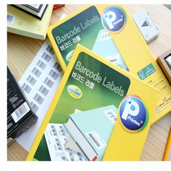 바코드 라벨 40칸 20매 라벨용지 라벨지