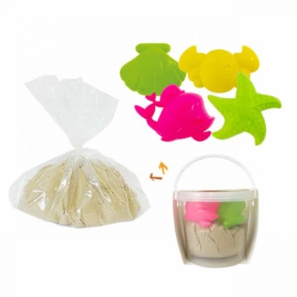 모래놀이 패키지 1kg 찍기틀포함 유아촉감놀이 모래촉감놀이